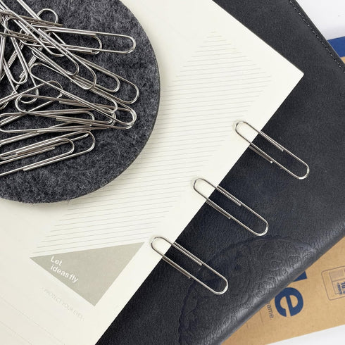 Jumbo Paper Clips, 240pcs 2 Inch Large Silver Paper Clip, Big PaperClips for Paperwork Office School and Personal Use...