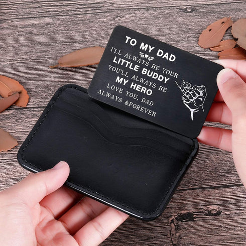 Son to My Dad Wallet Insert Card Valentine’s Day Gifs From Son For Dad Fathers Day Gifs Christmas Birthday Son To Step Dad from Little boy Kids I ...