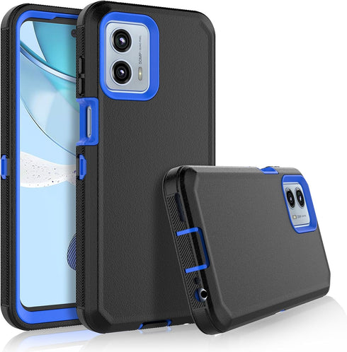 for Moto G 5G 2023 Case, Heavy Duty Armor Rugged Drop Protection Shockproof Protective Hard Plastic Cover Rubber Bumper Dual Layer Hybrid Phone Ca...
