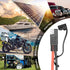 SAE Extension Cable 10 AWG SAE to SAE Quick Disconnect Wire Battery Charger Extension Cord Heavy Duty SAE Connector Cable for Solar Panel Trolling...