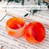 Runyangshi 1PCS Red Agate Bowl 2.59 inches Crystal Agate Healing Crystal Hand Carved Tumbling Polishing Agate Bowl Reiki Meditation Home Decor Gif...