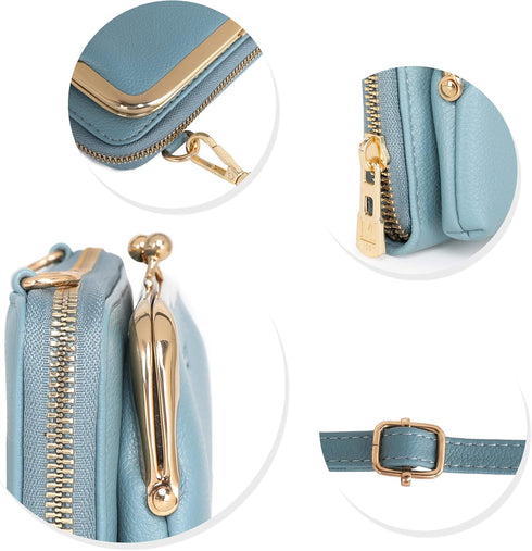 Montana West Crossbody Cell Phone Purse for Women Western Style Cellphone Wallet Bag Travel Size With Strap...