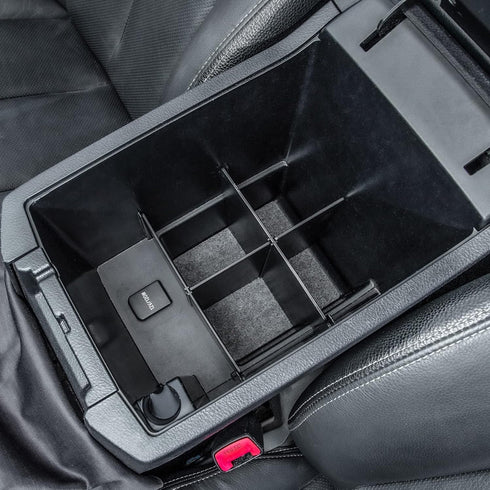 JDMCAR Compatible with Toyota 4Runner Accessories 2010-2024 Center Console Organizer,Insert ABS Black Materials Compartment Divider...