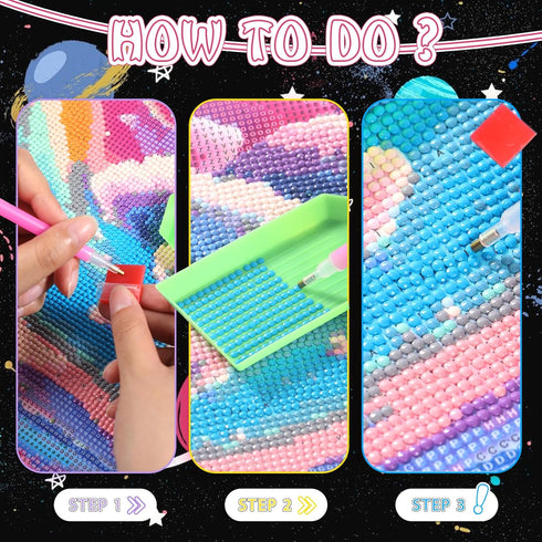 LEARTDYY Landscape Diamond Painting Kits, Niagara Falls Between United States of America and Canada, 5D DIY Full Drill Diamond Art Set for Home Wa...