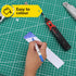 2-Pack White Foam Sheets Roll, 5mm Thick Premium Cosplay EVA Foam Sheet, 13.9" x 59" with High Density 86kg/m3 Craft Foam for Costume, DIY Project...