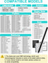 EMR Stylus for Remarkable 2 Pen with 5 Pen Tips, Magnetic Pen Compatible with Galaxy Tab S6 Lite/ S7 FE/ S9 Plus/Samsung S Pen Replacement, 4096 P...
