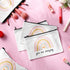 Chunful 10 Pieces Inspirational Canvas Makeup Bags for Women Bulk Rainbow Canvas Makeup Bags Moon and Stars Cosmetic Bag with Zipper Friendship Gi...