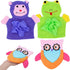 Bath Sponge Loofah for Kids Toddler Shower Kit, 3pcs Cartoon Animal Shapes, Stay Clean Bath Towel, Bathroom Kitchen Cleaning Sponges for Dishwashi...