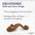 Nylabone Gourmet Style Strong Chew Wishbone Dog Chew Toy, Bacon Flavor, Small/Regular (1 Count)...