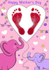 ReignDrop Ink Pad For Baby Footprint & Handprint - Creates Impressive Long Lasting Keepsake Stamp for Infant & Kids. Smudge Proof, Easy to Wipe Of...