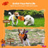 HGB Halloween Dog Toys, No Stuffing Pumpkin Dog Toys for Large Medium Small Dogs with Squeaky Water Bottle, Plush Dog Toys to Keep Them Busy, Pupp...
