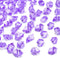 DomeStar Purple Fake Ice Rocks, 150PCS Acrylic Gems Crystals Plastic Diamonds Centerpiece for Vase Fillers Wedding Party Table Scatter...