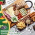 18 Pieces Charcuterie Board Accessories Stainless Steel Cheese Butter Spreader Knives Set Include Mini Serving Tongs, Knives, Spoons, Forks, Honey...