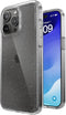 Speck Clear iPhone 15 Pro Max Case - Slim, Drop Protection - Scratch Resistant, Anti-Yellowing, 6.7 Inch Phone Case - GemShell Clear/Platinum Glit...