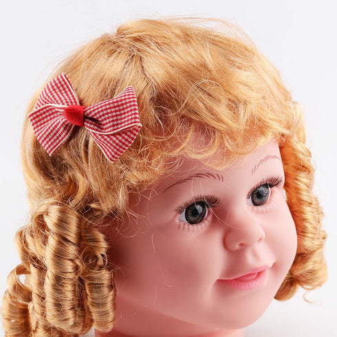 Boutique Baby Girls Toddler Hair Bow Clips Barrettes with Hair Bows Holder...