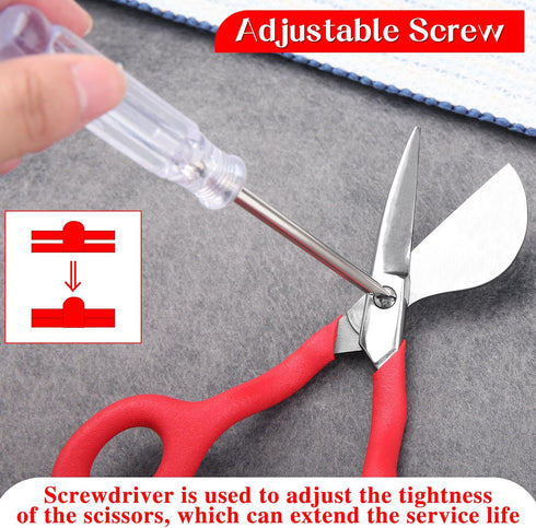 SPEEDWOX 7-Inch Carpet Pile Scissors Duckbill Applique Blade Scissors Carpet Trimmer Tufting Carpet Shears Scissors For Fabric Cutting Scissors Fo...