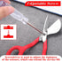 SPEEDWOX 7-Inch Carpet Pile Scissors Duckbill Applique Blade Scissors Carpet Trimmer Tufting Carpet Shears Scissors For Fabric Cutting Scissors Fo...