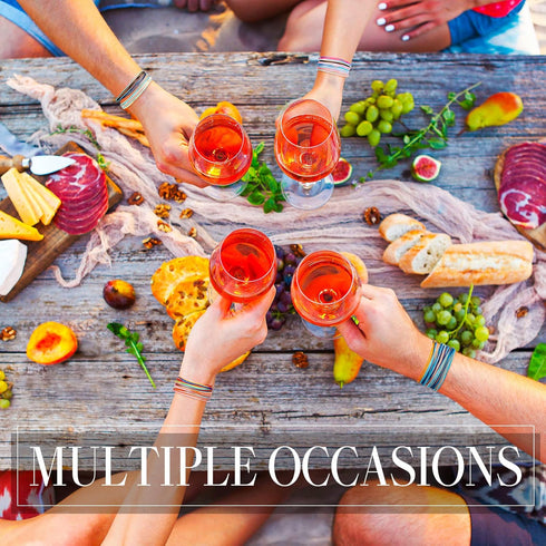 Yaomiao 50 Pcs Summer Friendship String Beach String Adjustable Waterproof Handmade Friendship Cord Surfer Woven Braided Rope Bohemian Wrist Cord ...