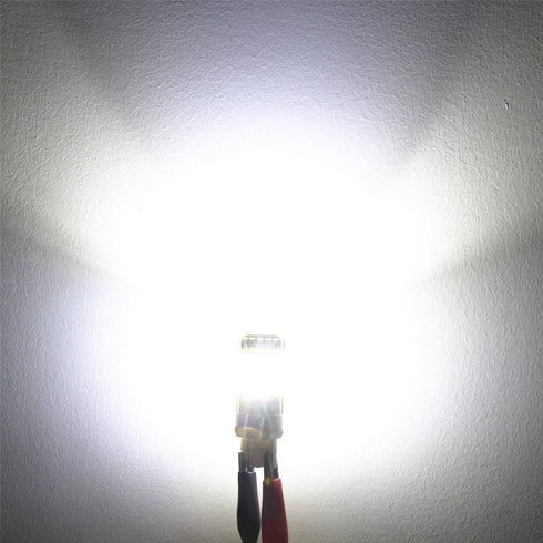 Alla Lighting 3000lms T25 3156 3157 LED White Bulbs, Super Bright 3047 3057 3457 4157 4057 3155 Back-up Reverse, Turn Signal, Brake Tail Lights La...