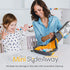 Creative QT SlideAway, Buffalo Check Print, On-The-Go Mini Storage Bag and Table Top Play Mat For Kids and Toddlers, Room and Travel Toy Organizer...