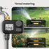 MOES Sprinkler Timer with Brass Inlet, 3 Separate Programs Timer, Programmable Water Timer for Garden Hose, Manual | Rain Delay | Cycle Plan | Aut...