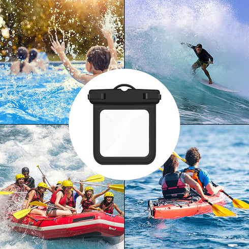 2 Pack Submersible Waterproof Wallet Dry Car Key Fob Case Bag,Swimming Surfing Water Sports Small Waterproof Pouch Holder for Money Door Ship Card...