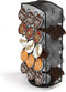 Mind Reader Single Serve Coffee Pod Carousel, 30 Pod Capacity, Breakroom, Metal Mesh, 6.75"L x 6.25"W x 12.5"H, Silver...
