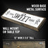 Home Wood Signs (Medium - Wood And Metal, Home Sweet Home)...