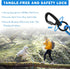Dog Tie Out Cable 10ft/15ft/20ft/30ft Dog Runner for Yard and Outdoor with Swivel Hook Green/Blue/Purple Reflective Lead Dog Chains for Training M...