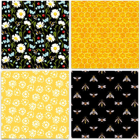 Scrapbook Paper, 24 Sheets Craft Scrapbooking Paper Pad 6"x6" Floral Scrapbook Paper Single-Side Print 160gsm Card Making Paper Supplies for Junk ...