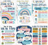 15Pcs School Nurse Bulletin Board Decorations Boho Health Posters for School Office Supplies Health Posters Bulletin Board Decor for Classroom Sch...