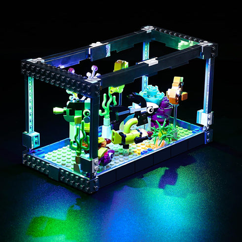 YEABRICKS LED Light for Lego-31122 Creator 3-in-1 Fish Tank Building Blocks Model (Lego Set NOT Included)...