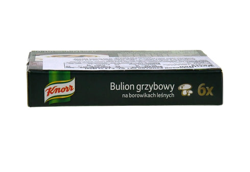 Knorr Bulion Grzybowy Na Borowikach Lesnych Mushroom Bouillon 60g (3-Pack)...