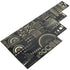 3PCS/4PCS 15cm 20cm 25cm 30cm Multifunctional PCB Ruler Measuring Tool Resistor Capacitor Chip IC SMD Diode Transistor Package 180 Degrees (4pcs/l...