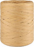 G2PLUS 218 Yards Raffia Paper Craft Ribbon, 1/4 Inch Wide Raffia Ribbon for Gift Wrapping, Brown Raffia Packing Twine String for DIY Arts&Crafts, ...