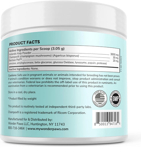 Dental Powder for Dogs – Teeth Cleaning & Dental Care Made Easy – Removes Plaque, Tarter, Stains & Freshens Breath – Plaque & Tartar Remover for D...