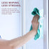 HOPE'S Perfect Glass Cleaner Spray Refill, Streak-Free, Ammonia-Free Window, Mirror, Screen, Tinted Glass, and Shower Door Cleaner, Indoor and Out...