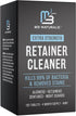 Retainer Cleanser Tablets Invisalign Cleaner FSA HSA Approved Remove Odors Discoloration Stains and Plaque 4 Month Supply Denture Cleansers Retain...