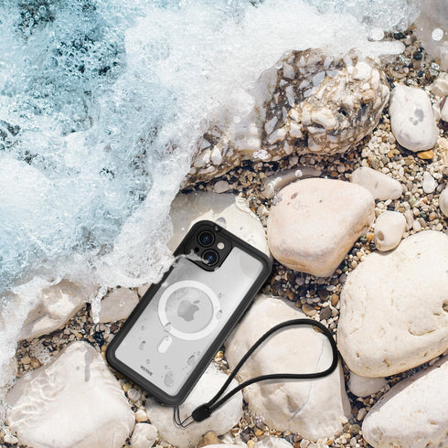 MOTIVE Waterproof Case for iPhone 15, Built-in Screen Protector, Seamless MagSafe Compatibility, Dustproof Shield, Shockproof, Complete 360° Water...