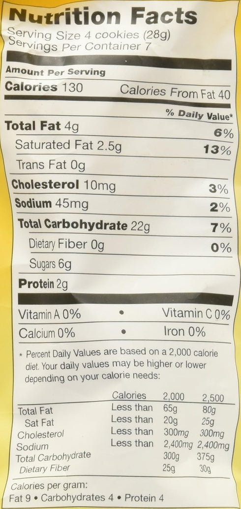 Gluten Free Shortbread Cookie, 7 Ounce...