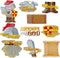 50 Pcs Armor of God Cutouts for Kids Books of The Bible Religious Bulletin Board for Sunday School Religious Classroom Decorations Medieval Childr...