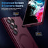 Matte for Samsung Galaxy S22 Ultra Case, Compatible with MagSafe, Slim Thin Magnetic Cover with Built-in Camera Lens Protector Shockproof Phone Sh...