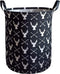 KUNRO Large Sized Storage Basket Waterproof Coating Organizer Bin Laundry Hamper for Nursery Clothes Toys (Deer)...