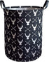 KUNRO Large Sized Storage Basket Waterproof Coating Organizer Bin Laundry Hamper for Nursery Clothes Toys (Deer)...
