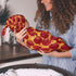 3D Funny Realistic Food Pepperoni Cheese Pizza Newborn Baby Swaddle Blanket with Beanie Hat Baby Receiving Blanket Soft Baby Sleep Sack Baby Wraps...