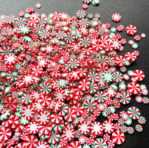 EHOPE Fake Sprinkles Fake Christmas Sprinkles Fake Candy Sprinkles Polymer Clay Sprinkles Polymer Sprinkles Christmas Polymer Clay Slices for Nail...