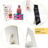 Lineco Adhesive Easel Back Self Stick Stand, Double Wing, 5 Inch, Display Your Signs, Crafts, Pictures, Poster and Art. Easy and Quick Application...