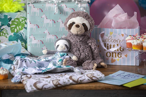 Mary Meyer Grey Putty Stuffed Animal Soft Toy, Sloth, 12-Inches...