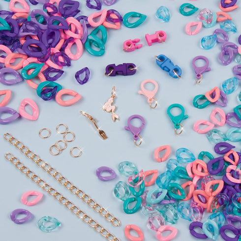 Make It Real Disney Princess Ariel’s Whozits & Whatzits DIY Necklace & Bracelet Kit - Jewelry Making Set for Girls 8+...
