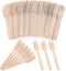 HANSGO 150PCS Wooden Forks Bulk, Natural Wooden Forks Small Cutlery for Party Wedding Picnic Camping...